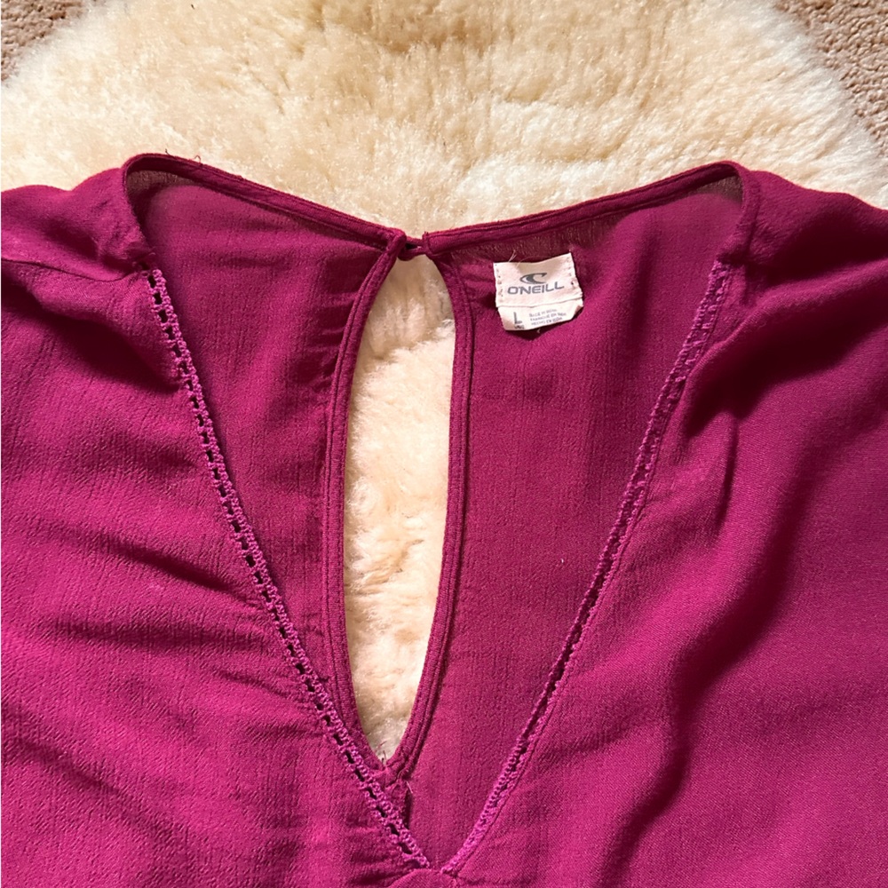 O'Neill Deep Raspberry Top - Picture 4 of 6